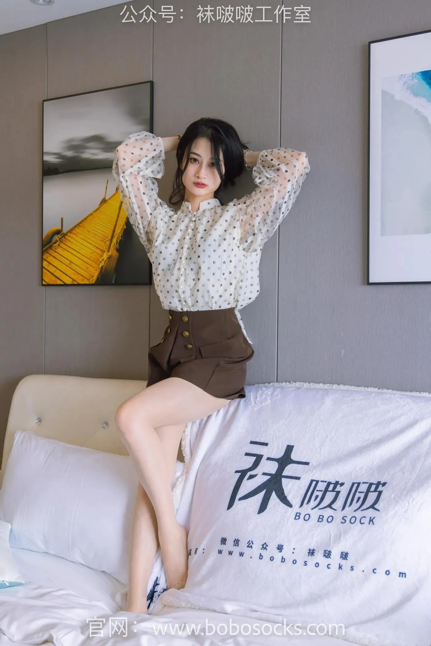 [BoBoSocks袜啵啵]NO.110 苏苏-高跟鞋、肉丝 [140P]插图8